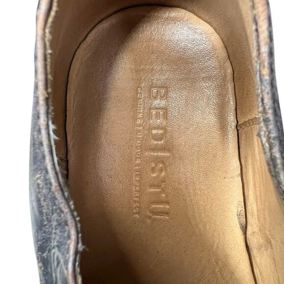 Bed Stu Women’s Eden Grey Distressed Slip On Loafer Size US 9 - Picture 10 of 11